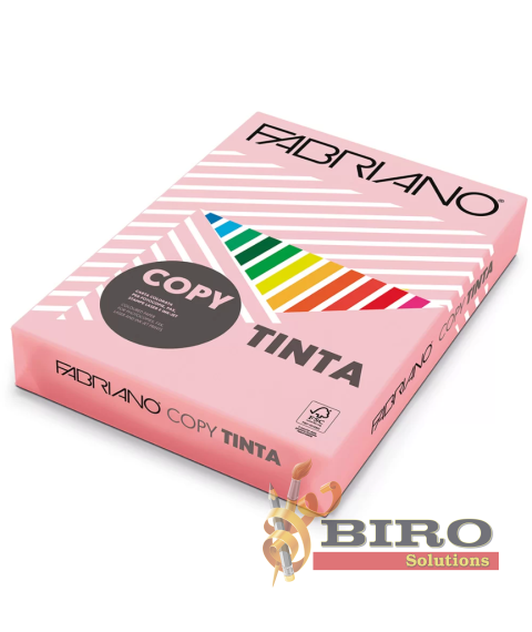 Hîrtie colorată A4 FABRIANO Tinta Rosa, 160 gr/m2, 250 foi, pastel, roz